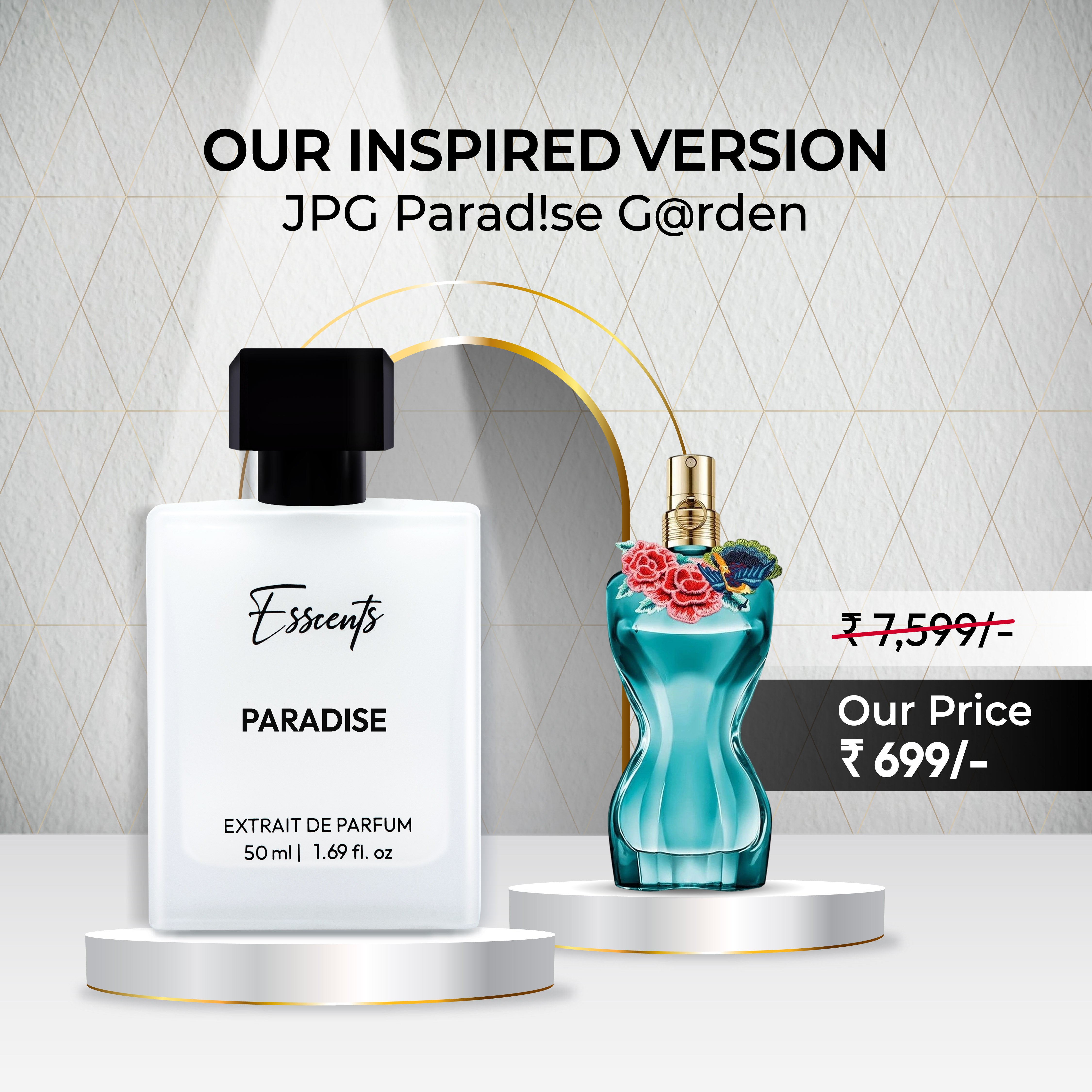 Paradise Garden Jean Paul Gaultier Le Beau 50ml Paradise Inspired