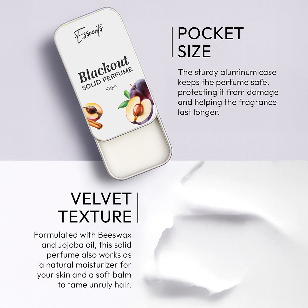 Pack of 2 Solid Perfume - Midnight & Blackout