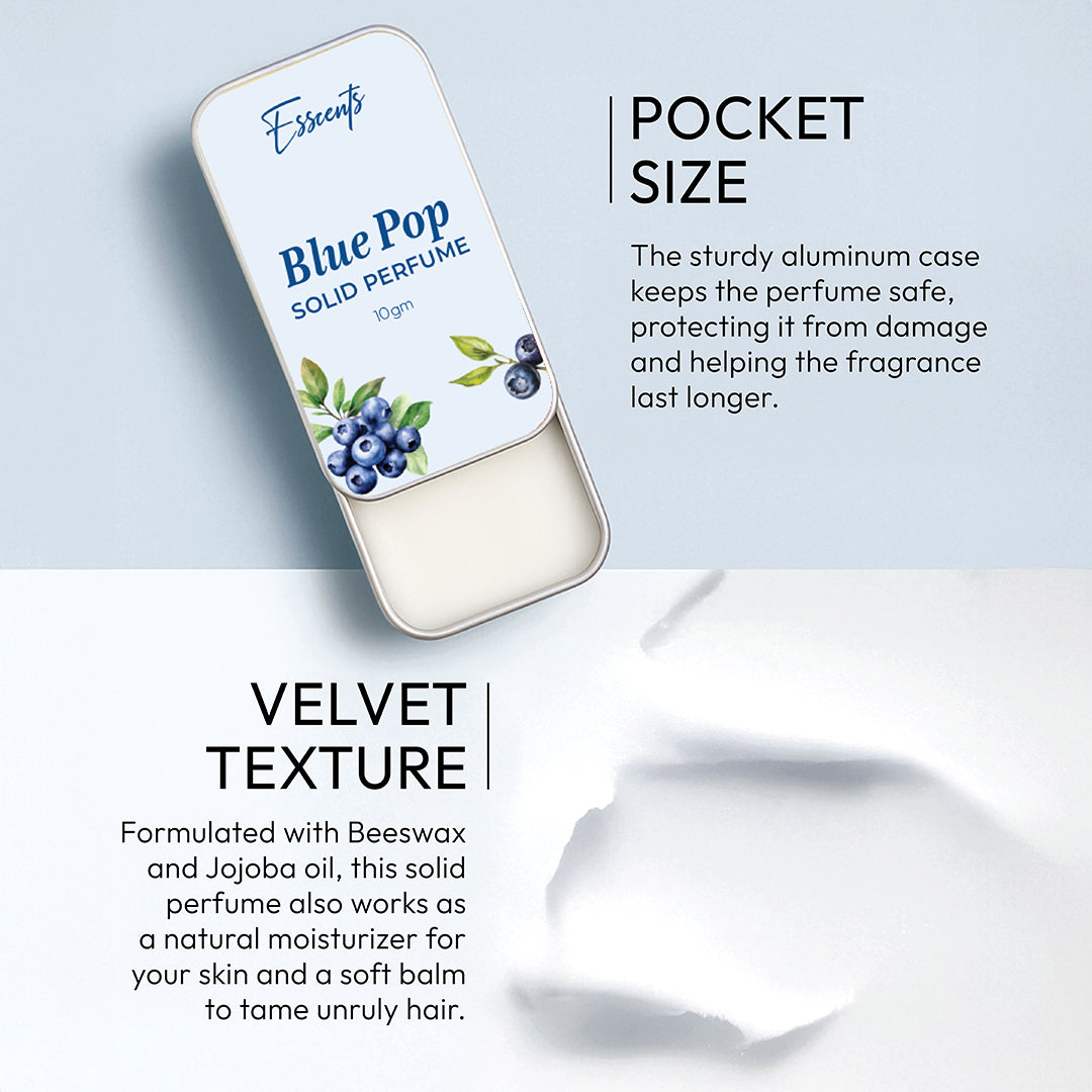 Pack of 2 Solid Perfume - Blue Pop & Green Apple
