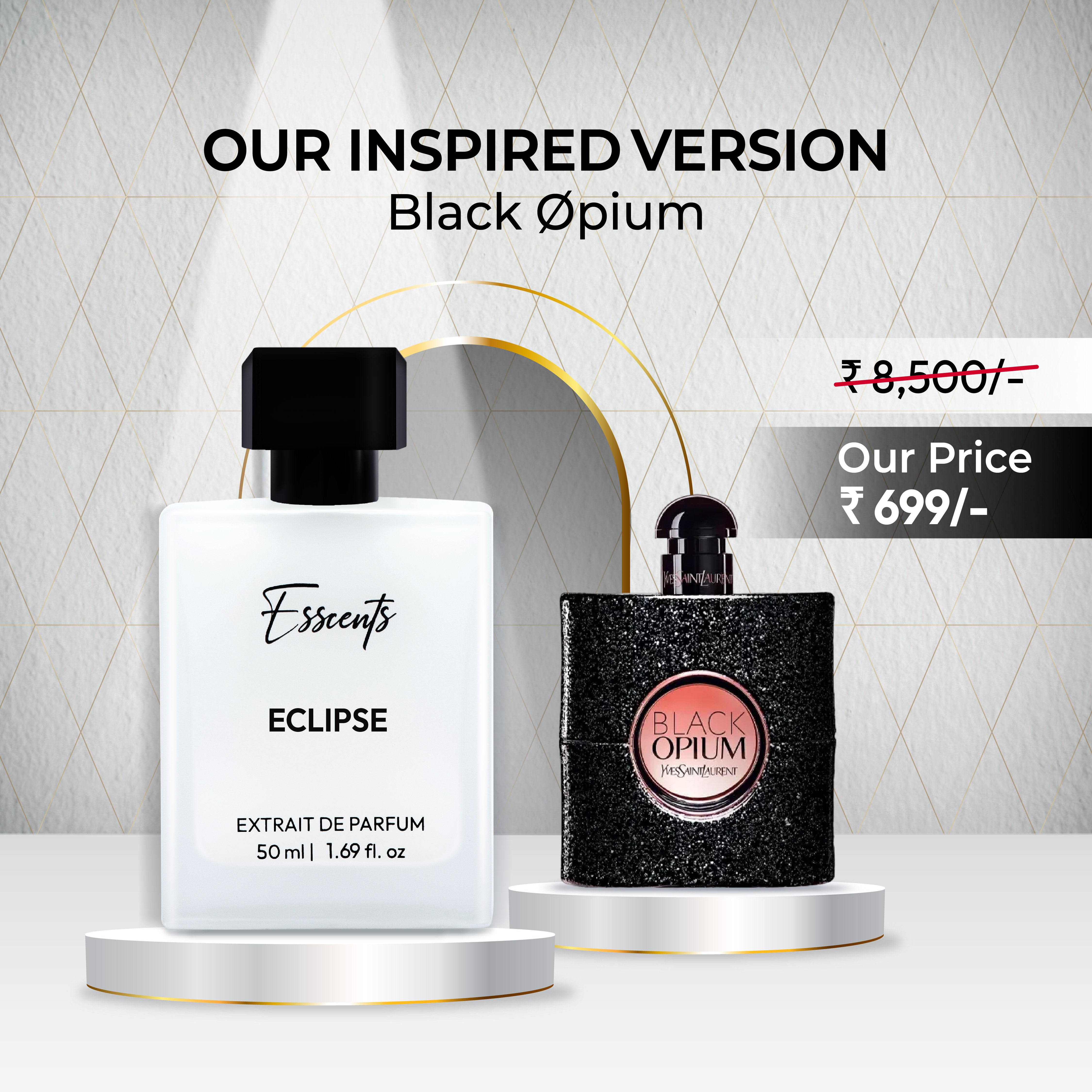 Eclipse - Inspired By Bl@ck 0pium Yv3s S@int L@ur3nt (Worn by Deepika Padukone)