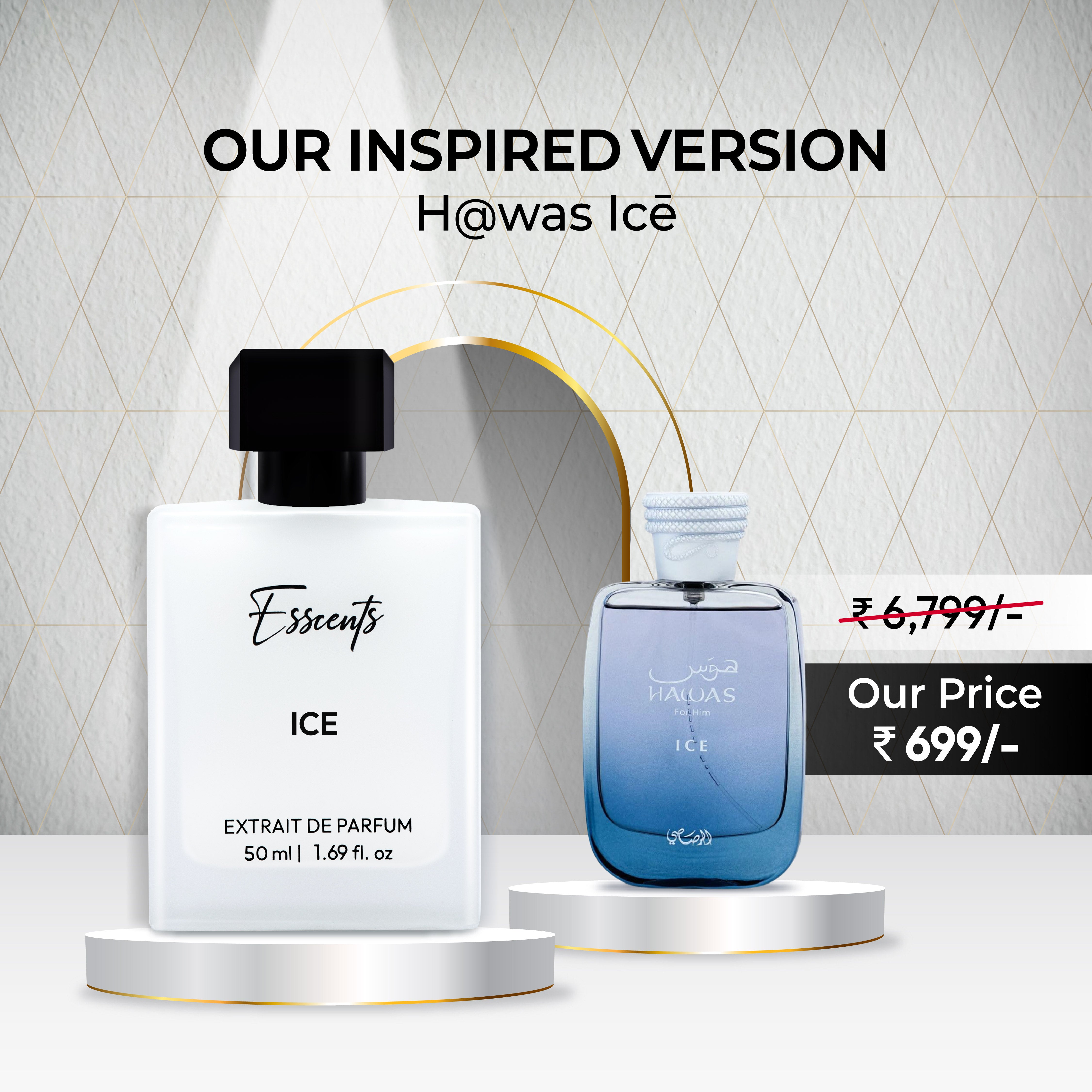 Ice - Inspired By Hawas Rasasi Ice – Esscents - India's First
