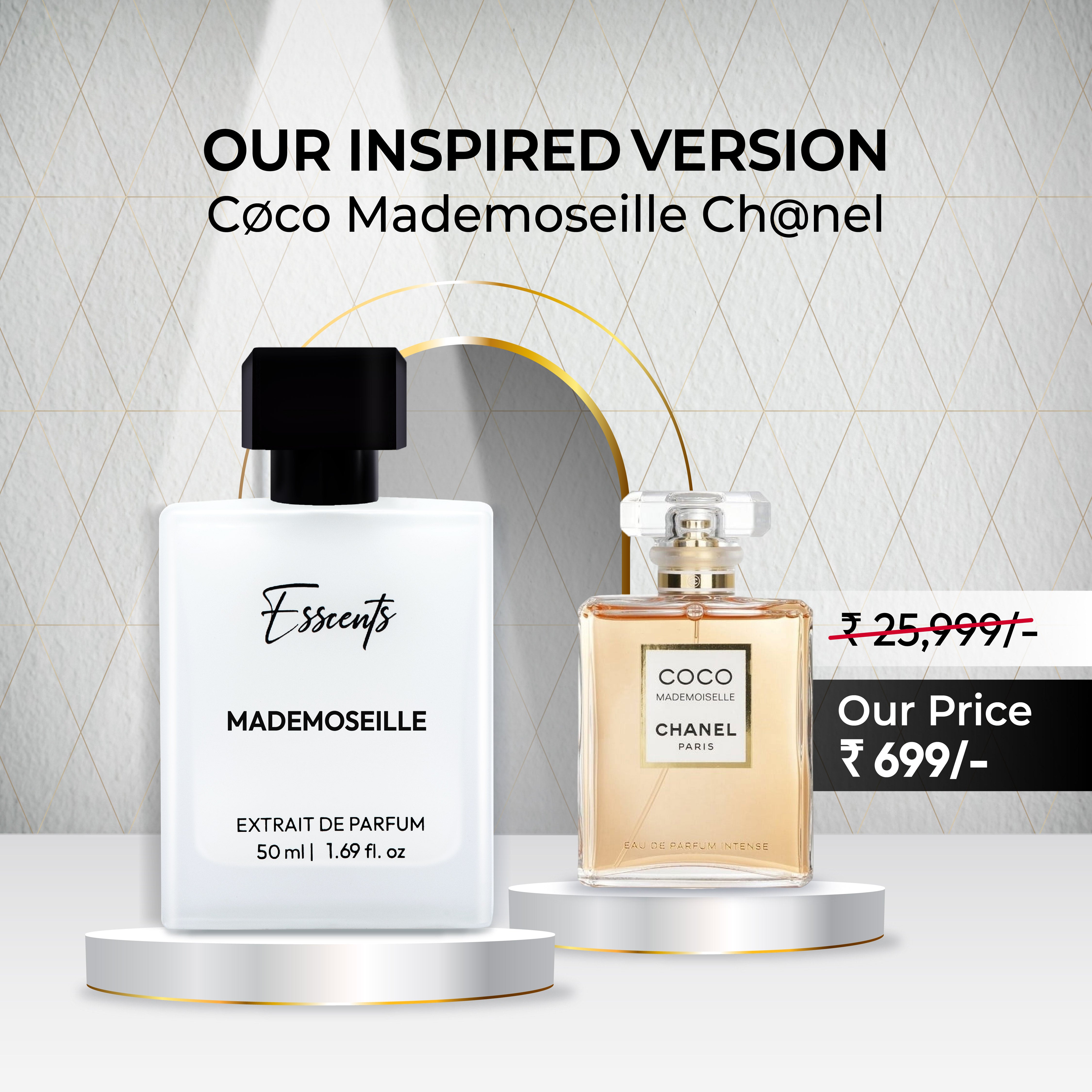 Mademoseille - Inspired By C0c0 M@d3m0iselle Ch@nel (Worn by Sara Ali Khan)