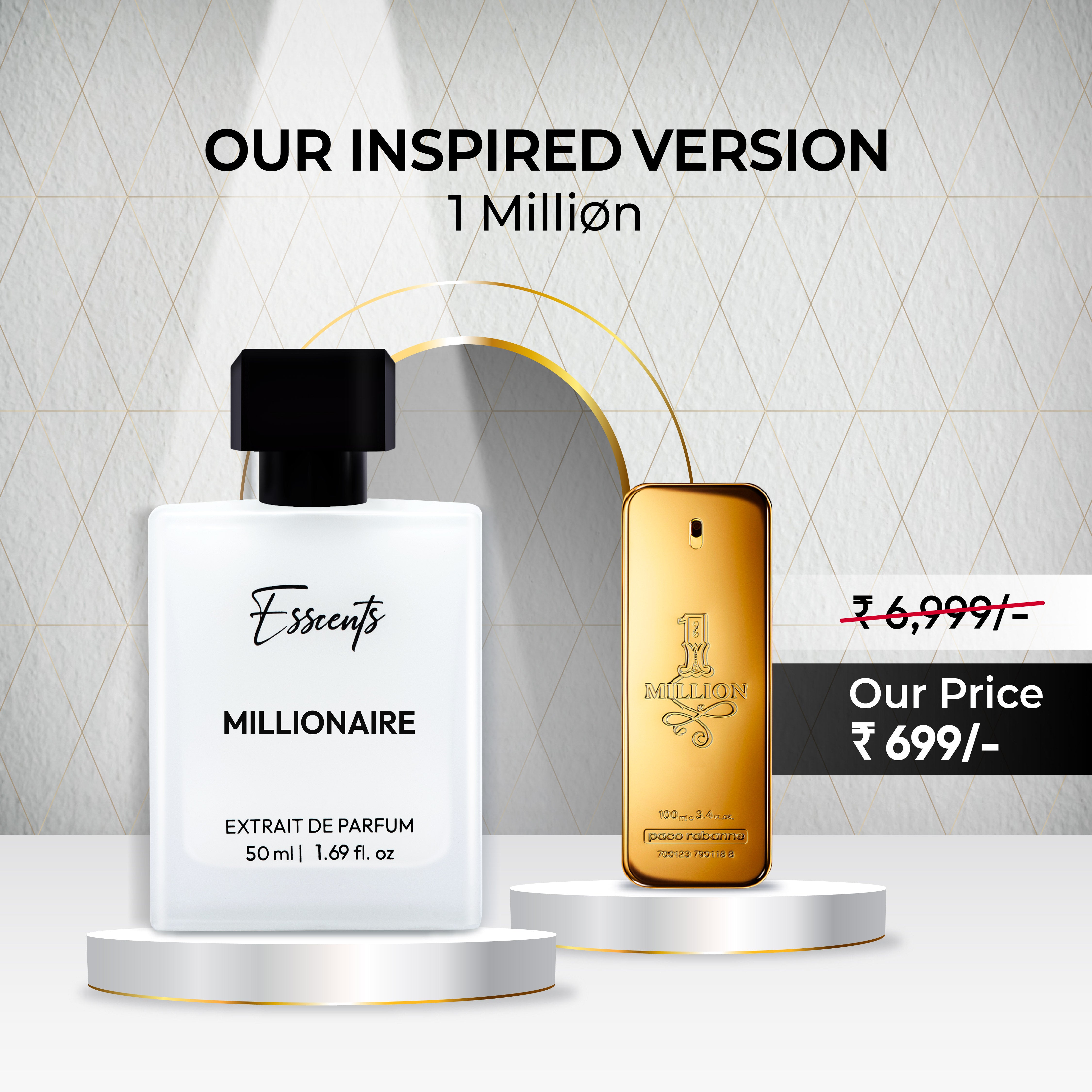 Millionaire - Inspired By 1 Mi1lion P@co Rabanne (Worn By Ed Sheeran & Rohit Sharma)